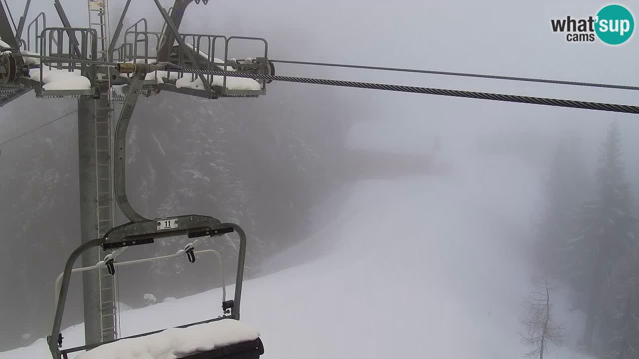 Webcam VITRANC 2 | Kranjska Gora – stazione superiore