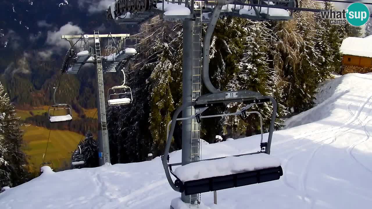 Webcam Kranjska Gora VITRANC 2 upper station
