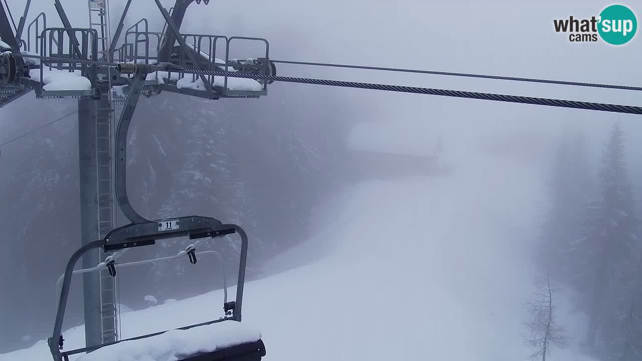 Webcam VITRANC 2 | Kranjska Gora – stazione superiore