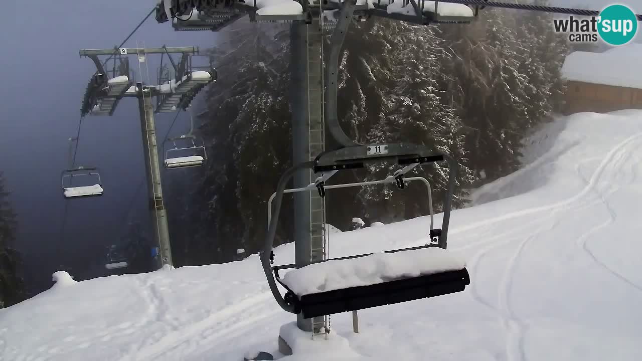 Webcam VITRANC 2 | Kranjska Gora – stazione superiore