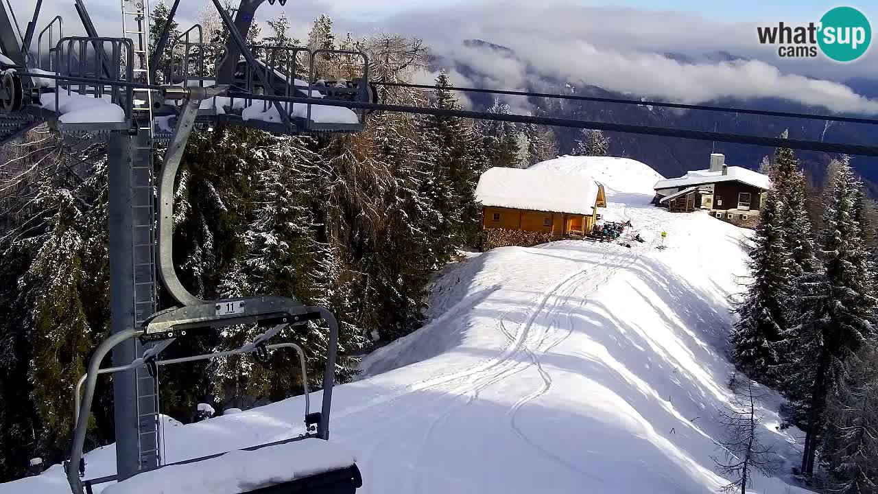 Webcam VITRANC 2 | Kranjska Gora – stazione superiore