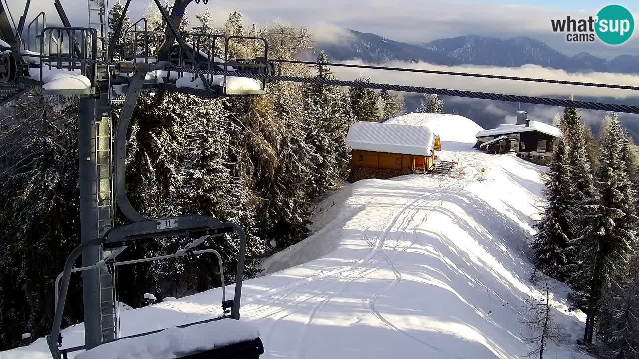 Webcam Kranjska Gora VITRANC 2 | Station supérieure