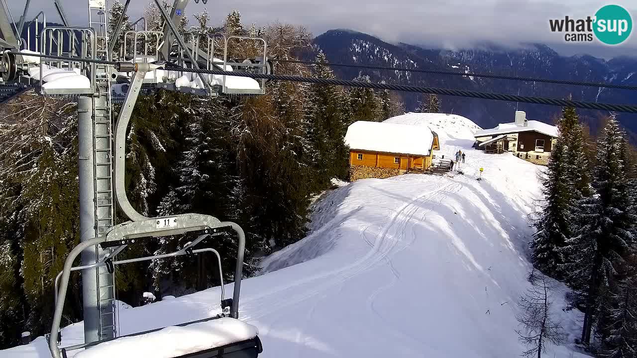 Webcam VITRANC 2 | Kranjska Gora – stazione superiore