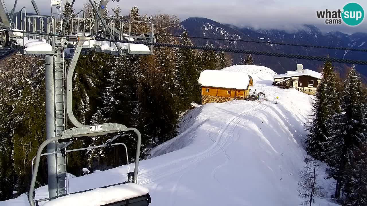 Webcam Kranjska Gora VITRANC 2 | Station supérieure