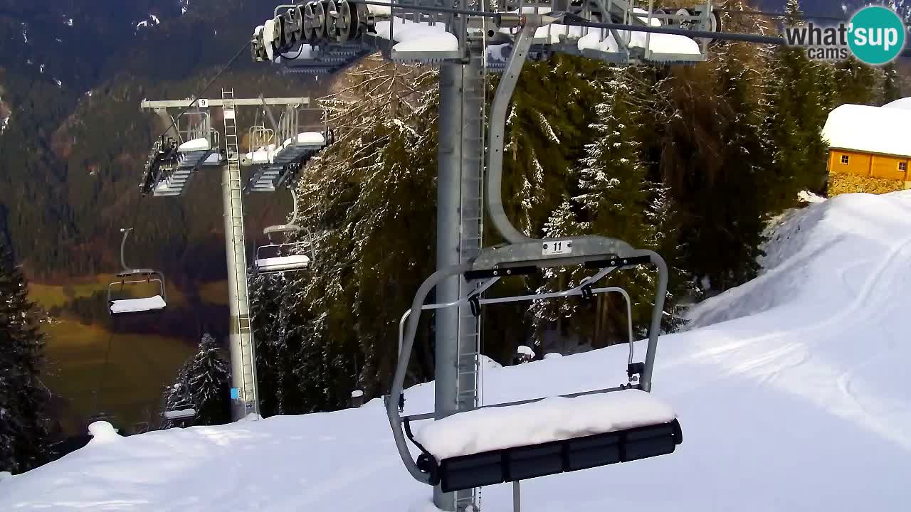 Webcam VITRANC 2 | Kranjska Gora – stazione superiore