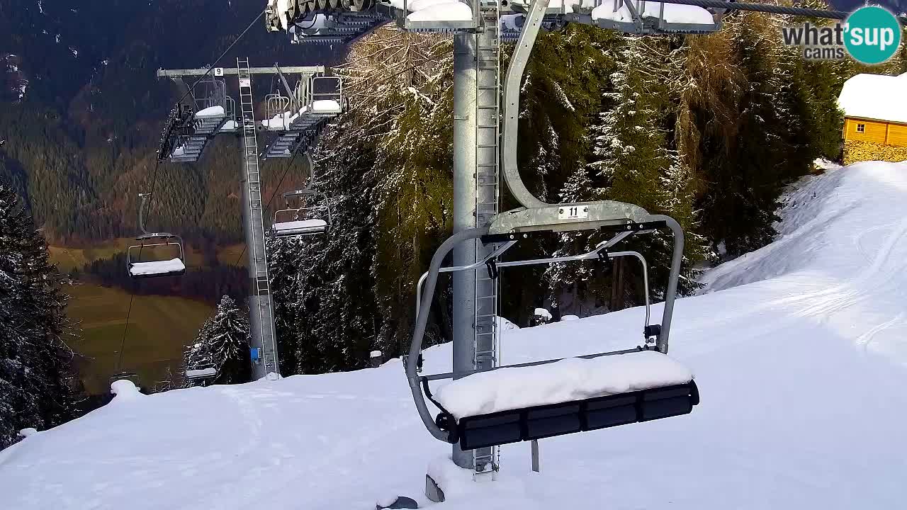 Web kamera Kranjska Gora VITRANC 2 | gornja postaja