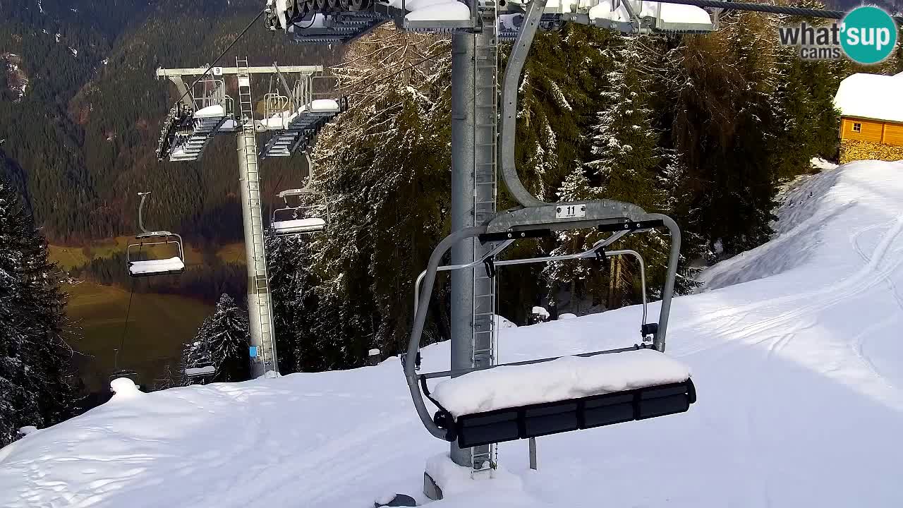 Webcam Kranjska Gora VITRANC 2 upper station