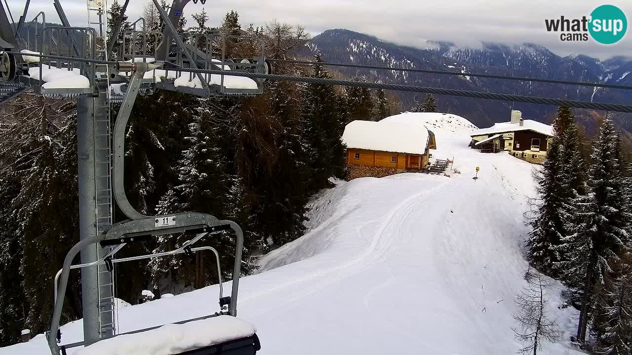 Webcam VITRANC 2 | Kranjska Gora – stazione superiore