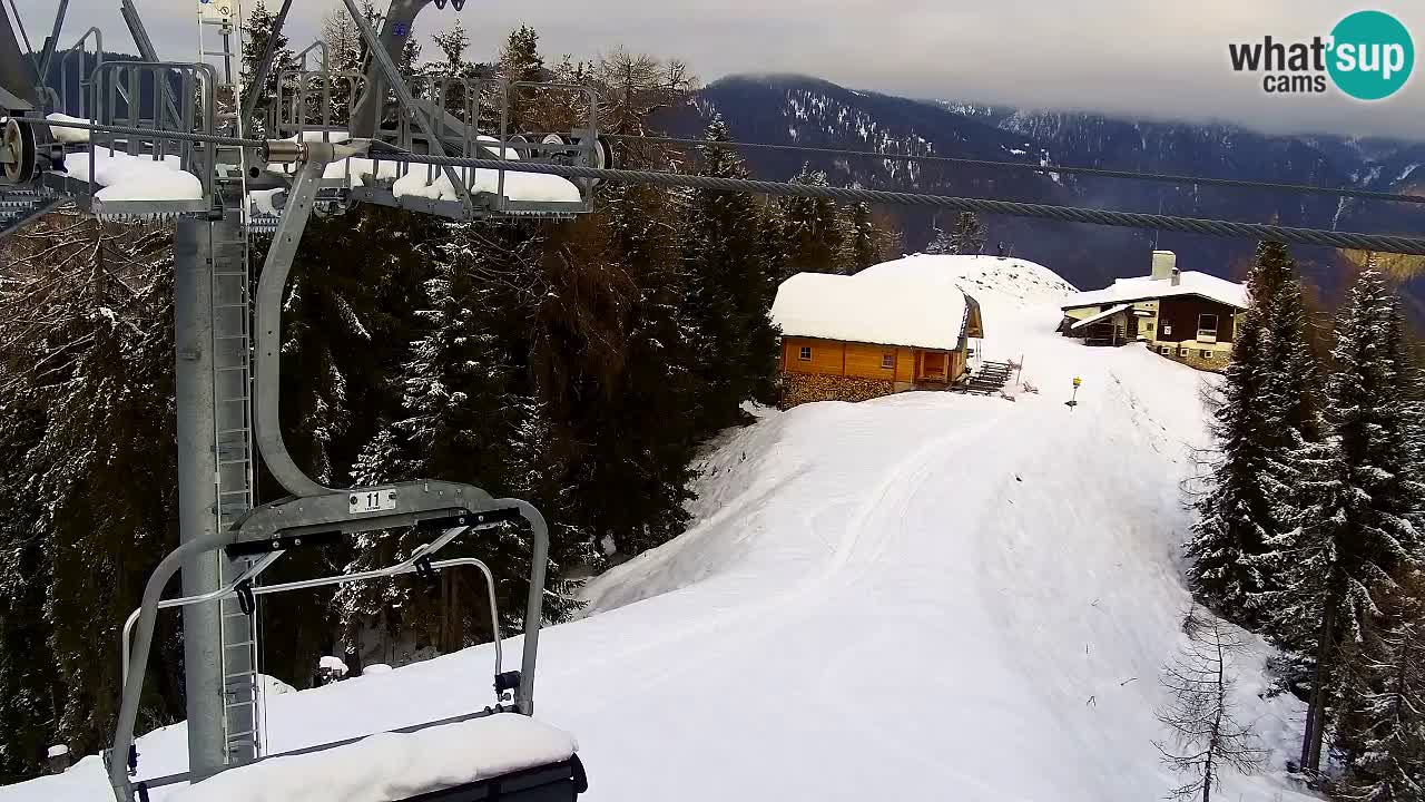 Webcam Kranjska Gora VITRANC 2 | station supérieure