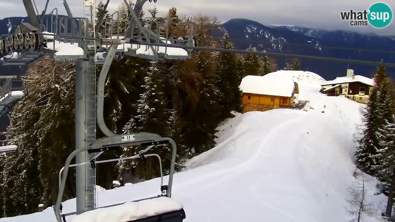 Web kamera Kranjska Gora VITRANC 2 | gornja postaja