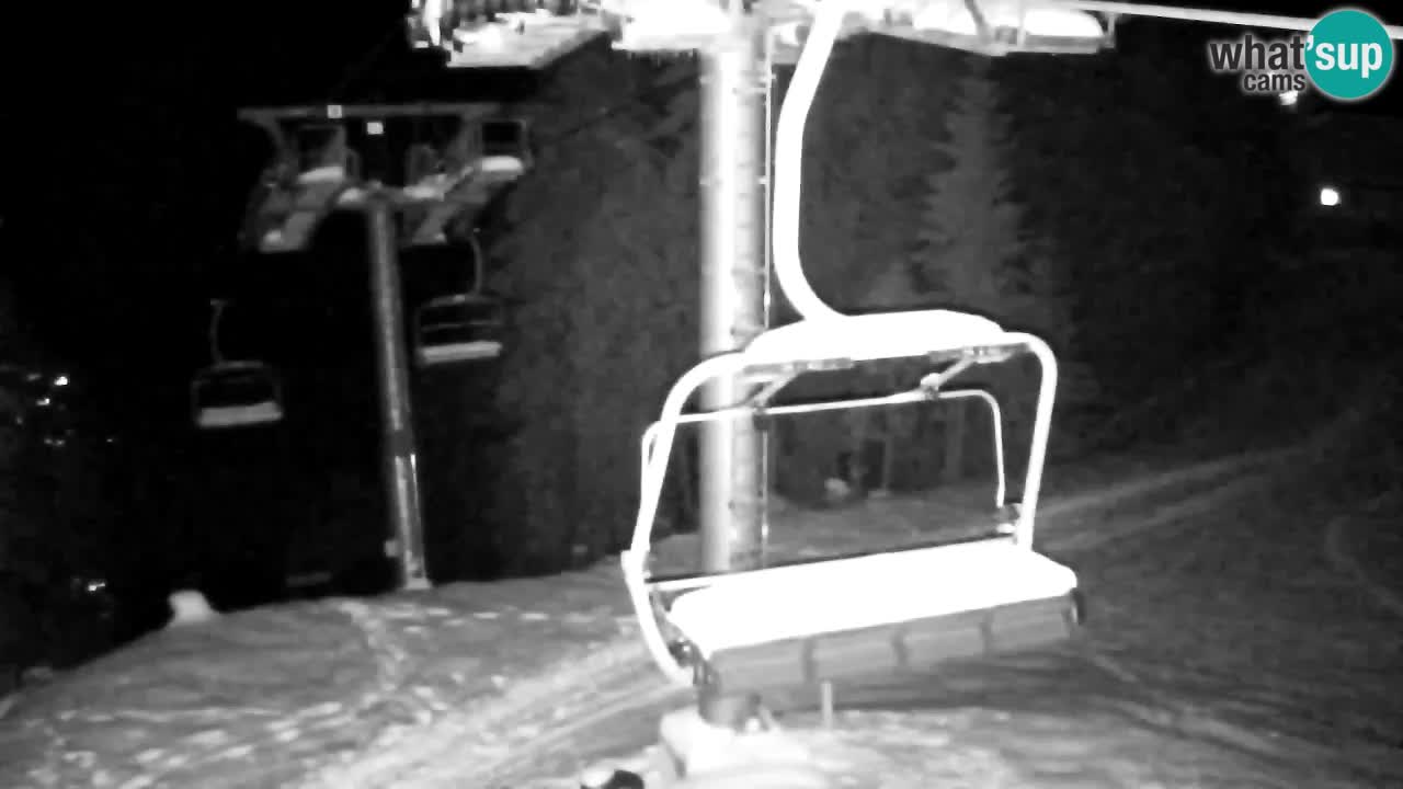 Web kamera Kranjska Gora VITRANC 2 | gornja postaja