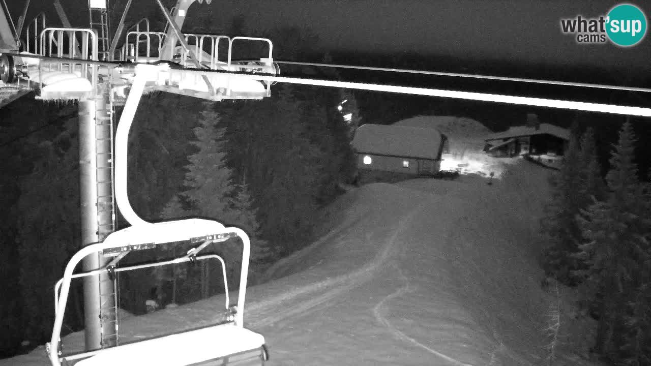 Web kamera Kranjska Gora VITRANC 2 | gornja postaja