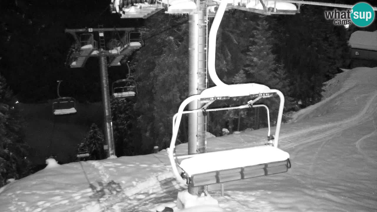 Webcam Kranjska Gora VITRANC 2 | Station supérieure