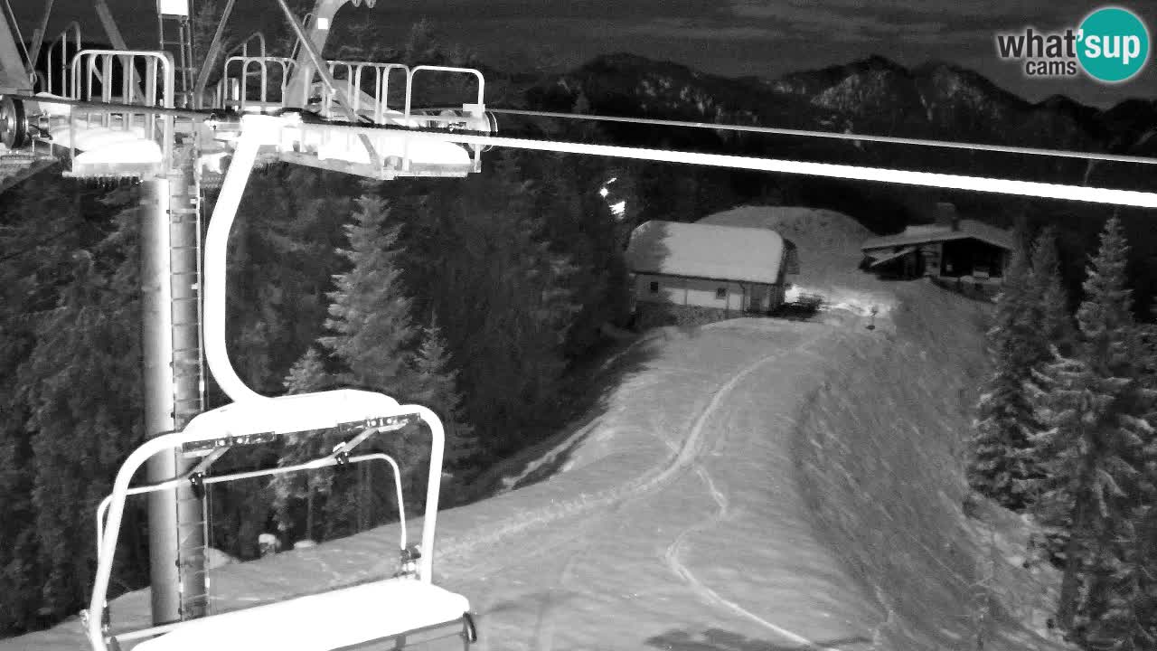Webcam Kranjska Gora VITRANC 2 | Station supérieure