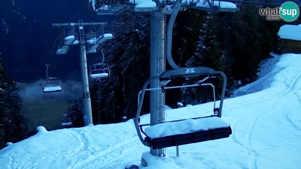 Webcam Kranjska Gora VITRANC 2 | Station supérieure