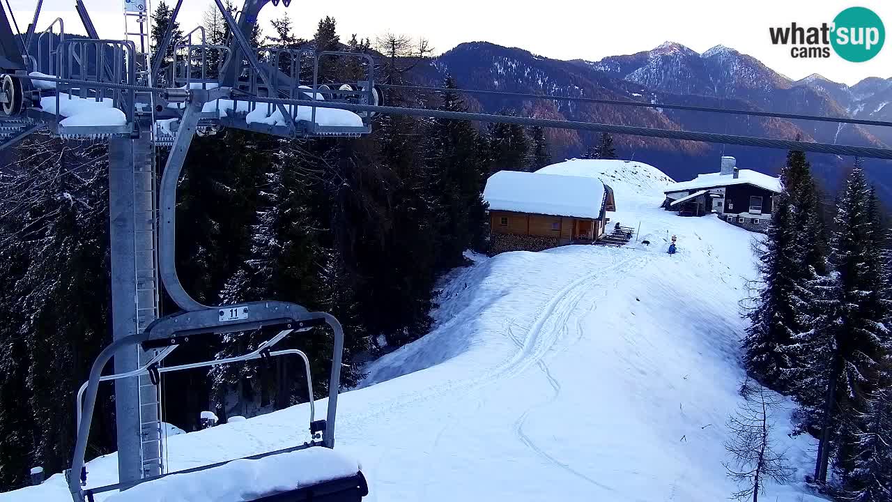 Kranjska Gora webcam VITRANC 2 | Bergstation