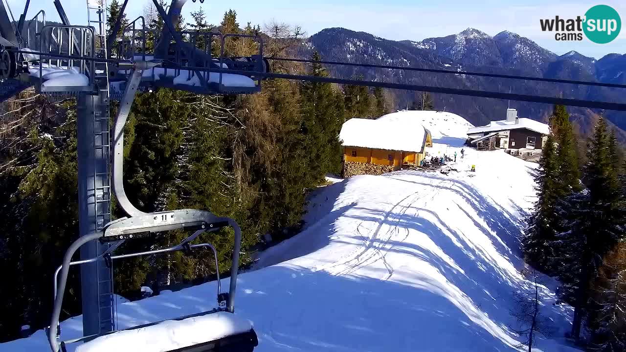 Webcam Kranjska Gora VITRANC 2 upper station