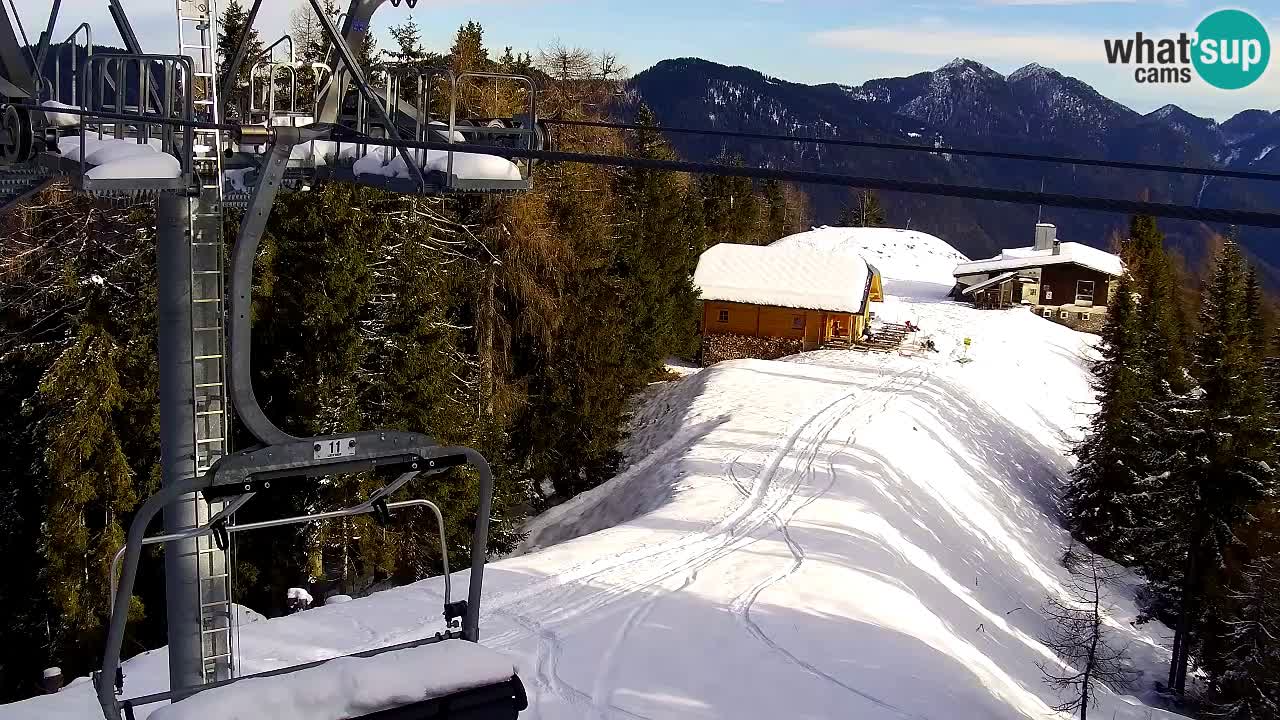 Webcam Kranjska Gora VITRANC 2 | Station supérieure