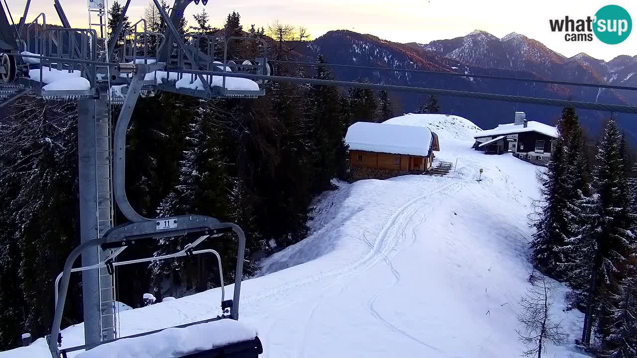 Webcam Kranjska Gora VITRANC 2 | station supérieure