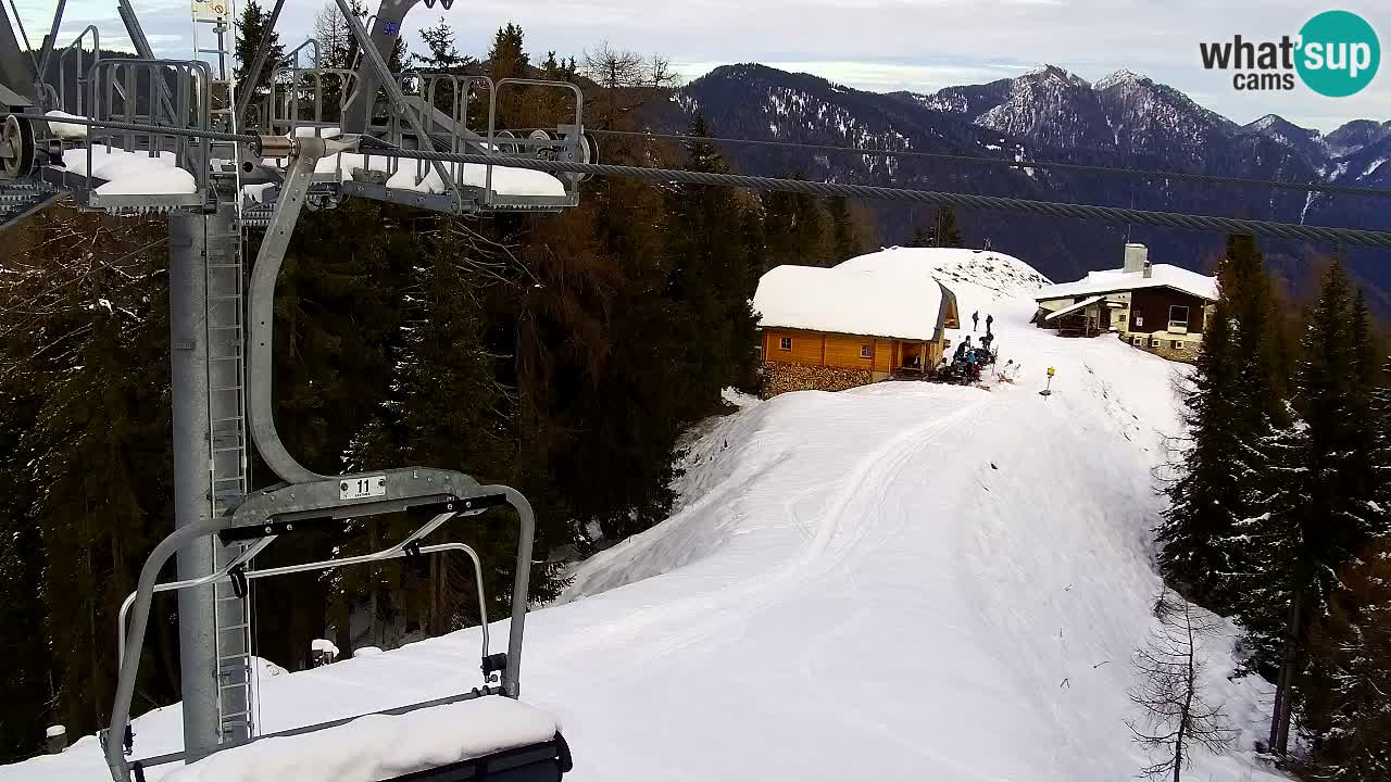 Kranjska Gora webcam VITRANC 2 | Bergstation