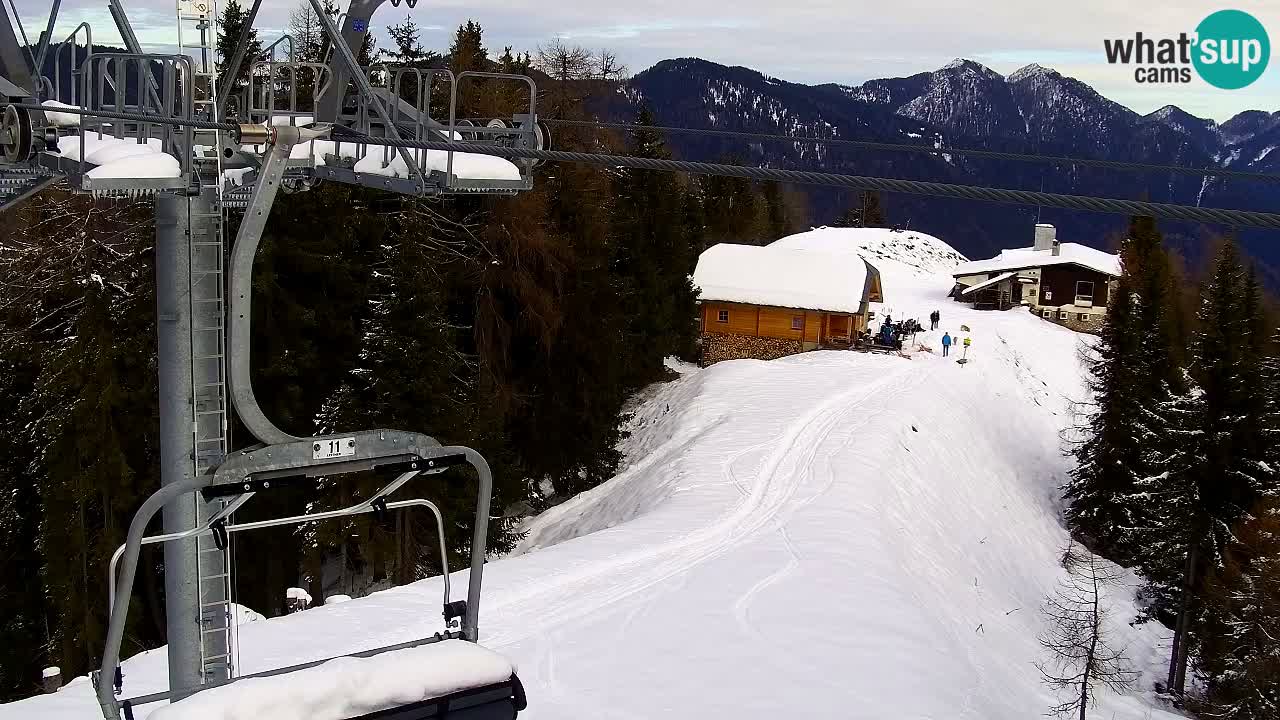 Webcam Kranjska Gora VITRANC 2 upper station