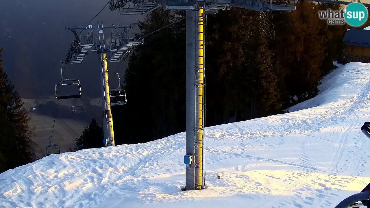 Web kamera Kranjska Gora VITRANC 2 | gornja postaja