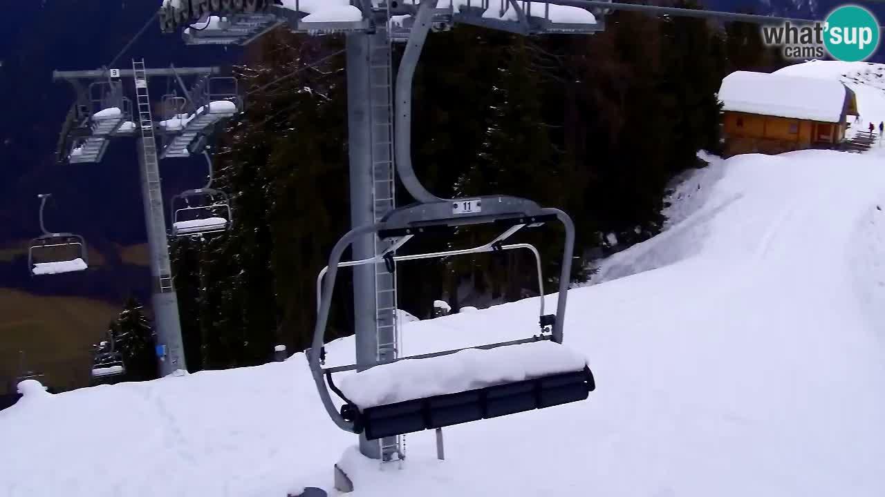 Webcam Kranjska Gora VITRANC 2 | station supérieure