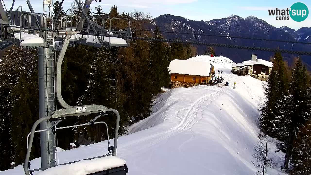 Webcam Kranjska Gora VITRANC 2 upper station