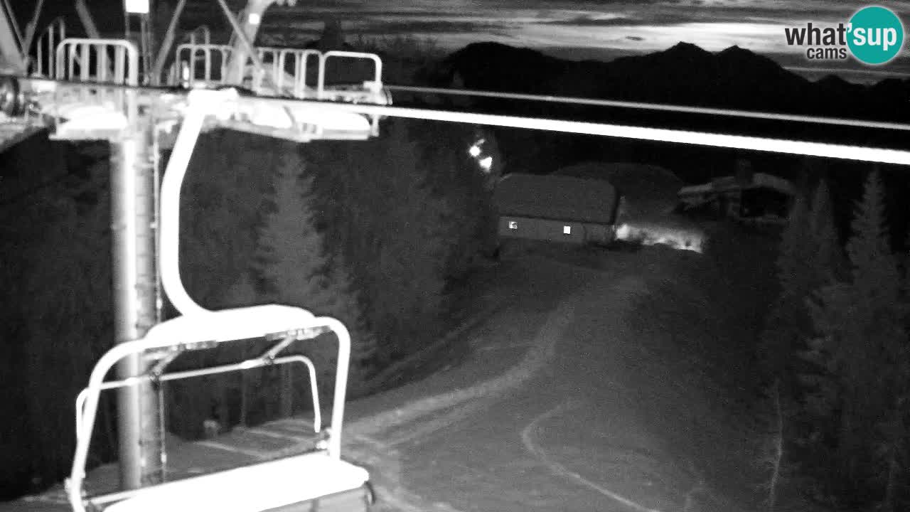 Webcam Kranjska Gora VITRANC 2 | station supérieure