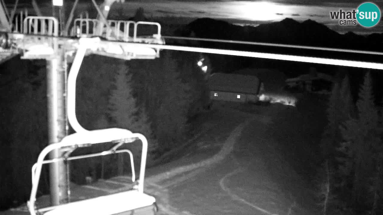 Webcam Kranjska Gora VITRANC 2 | Station supérieure