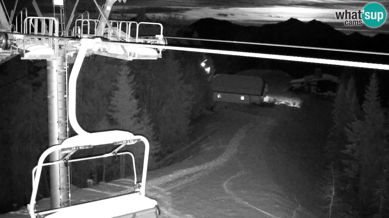 Webcam Kranjska Gora VITRANC 2 upper station
