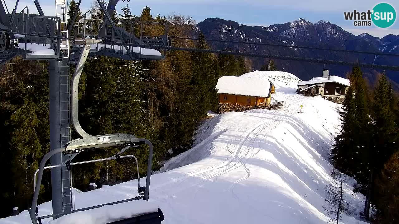 Webcam VITRANC 2 | Kranjska Gora – stazione superiore