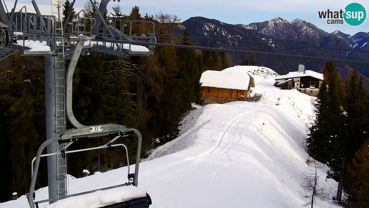 Kranjska Gora webcam VITRANC 2 | Bergstation