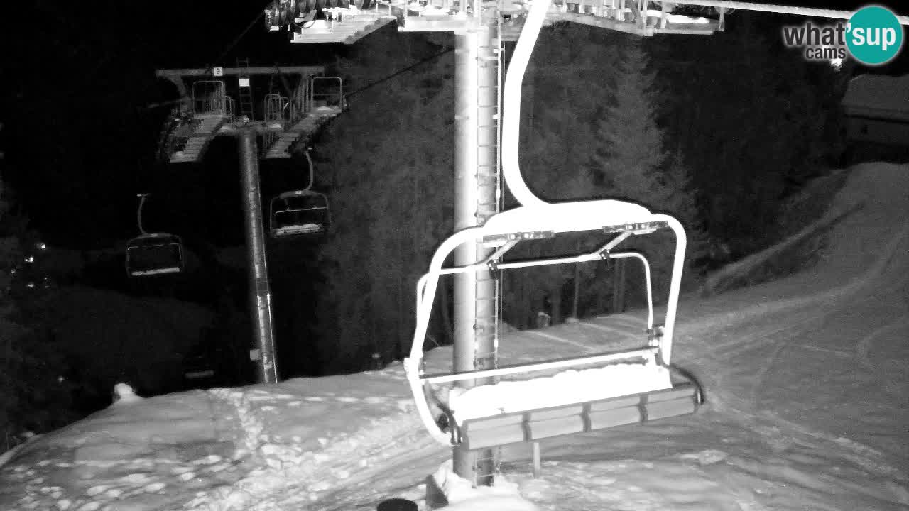 Webcam Kranjska Gora VITRANC 2 | station supérieure