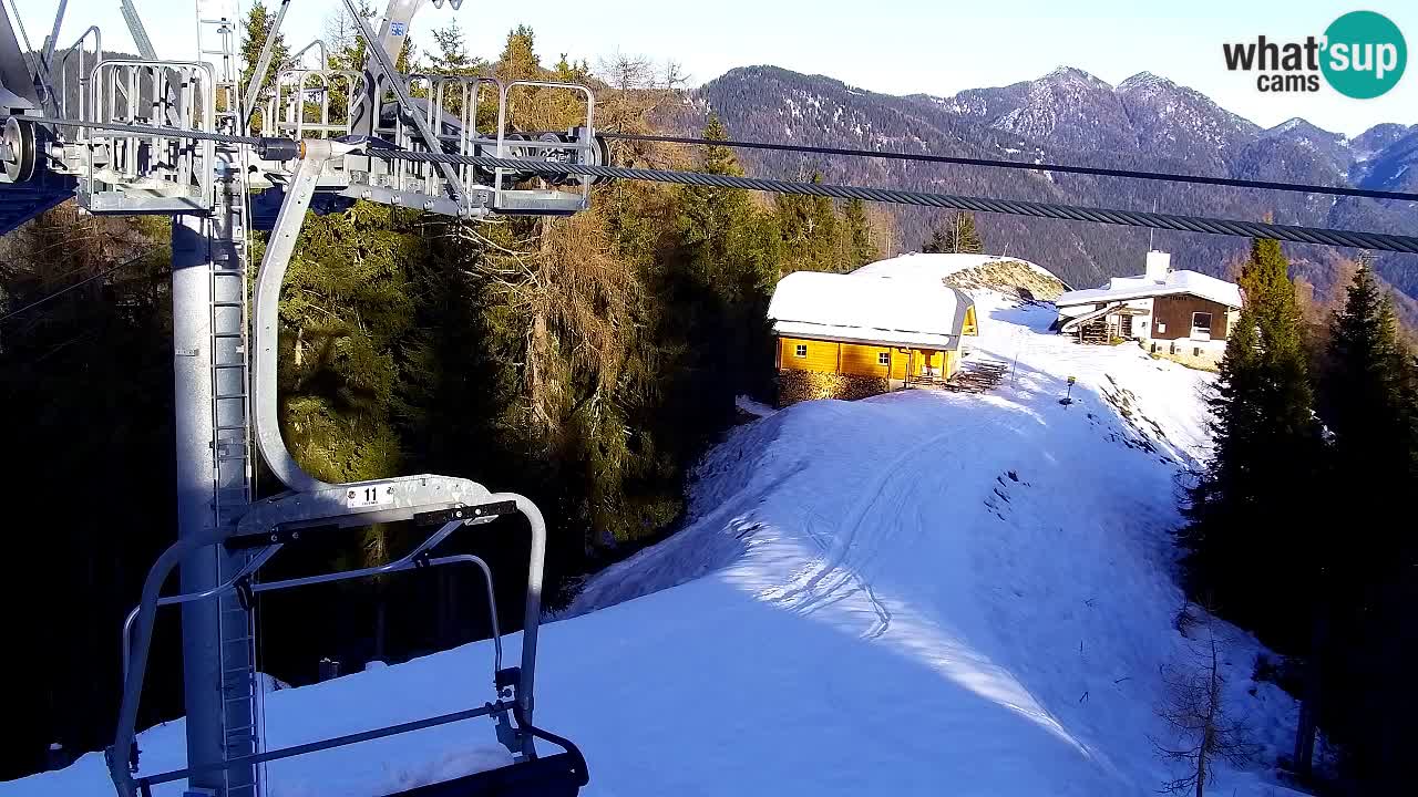 Webcam Kranjska Gora VITRANC 2 upper station