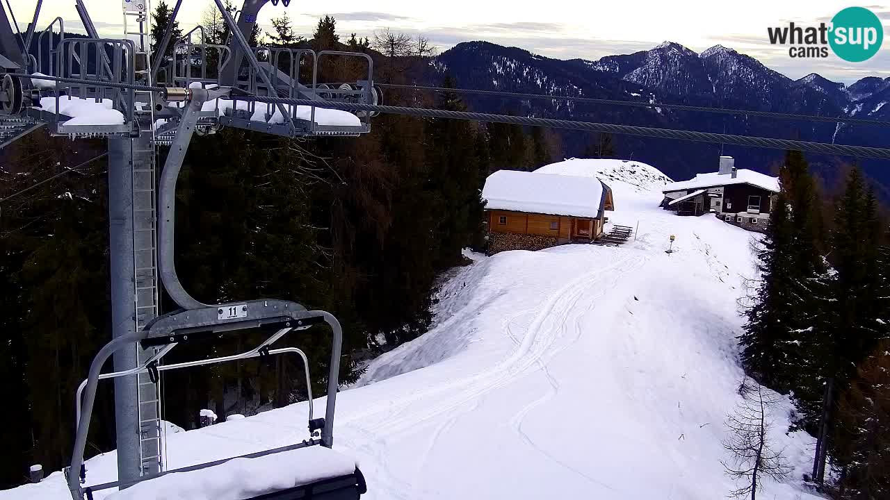 Webcam Kranjska Gora VITRANC 2 upper station