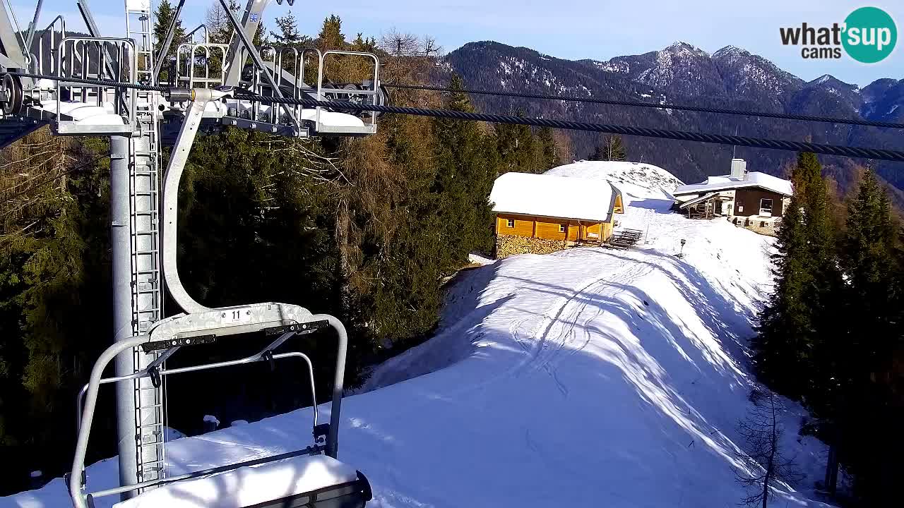 Webcam Kranjska Gora VITRANC 2 upper station