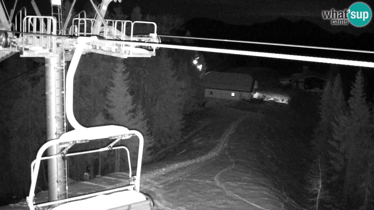 Webcam Kranjska Gora VITRANC 2 upper station