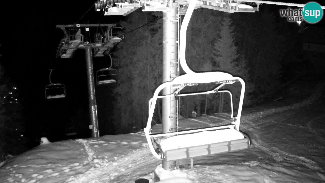 Webcam Kranjska Gora VITRANC 2 upper station
