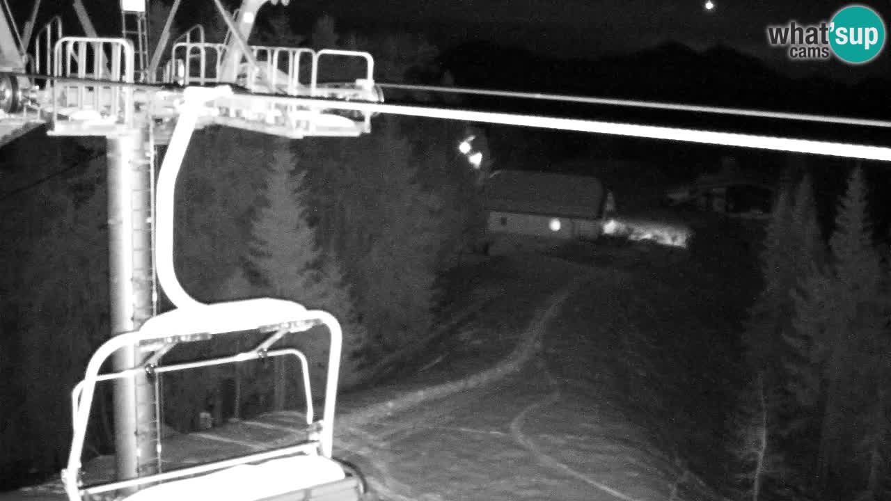 Webcam Kranjska Gora VITRANC 2 | Station supérieure