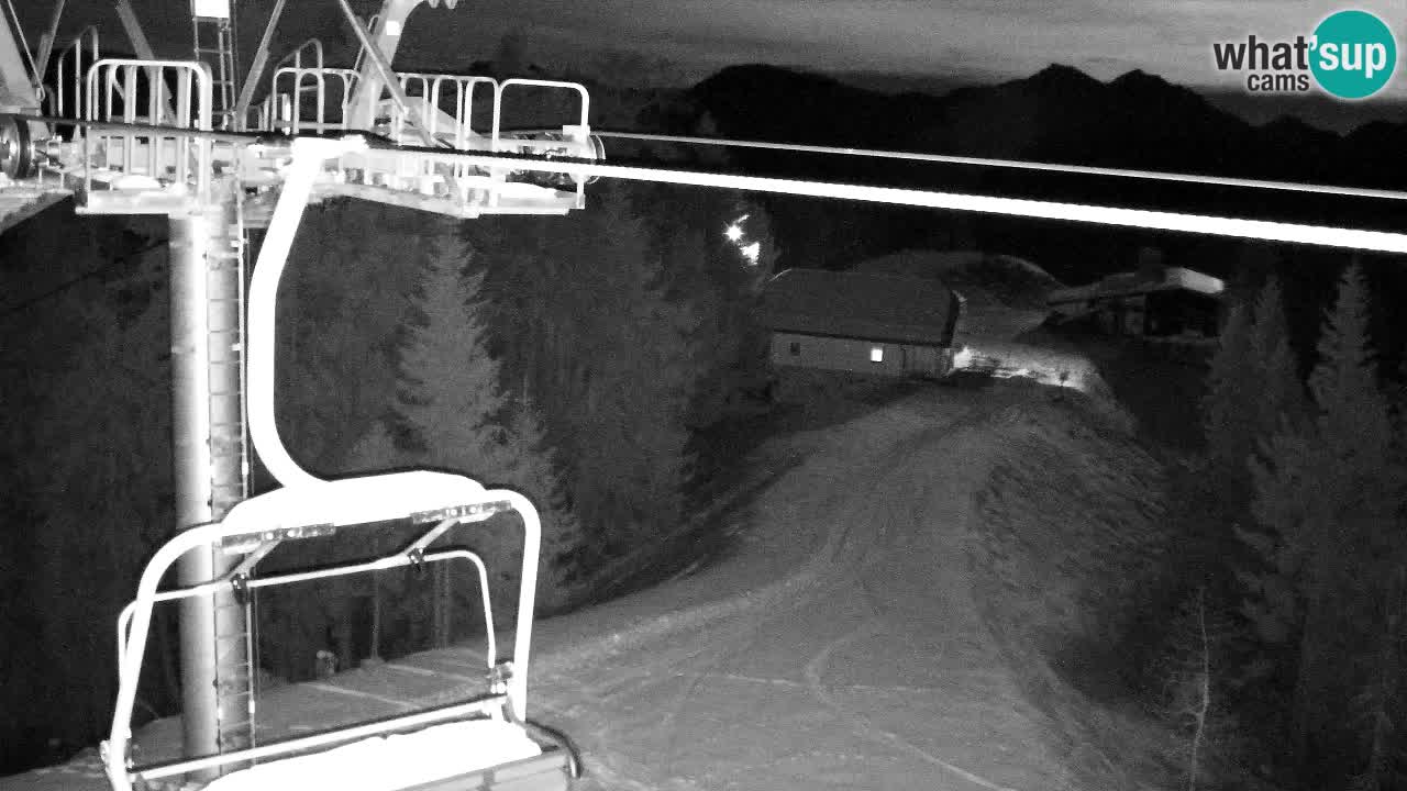 Webcam Kranjska Gora VITRANC 2 | Station supérieure