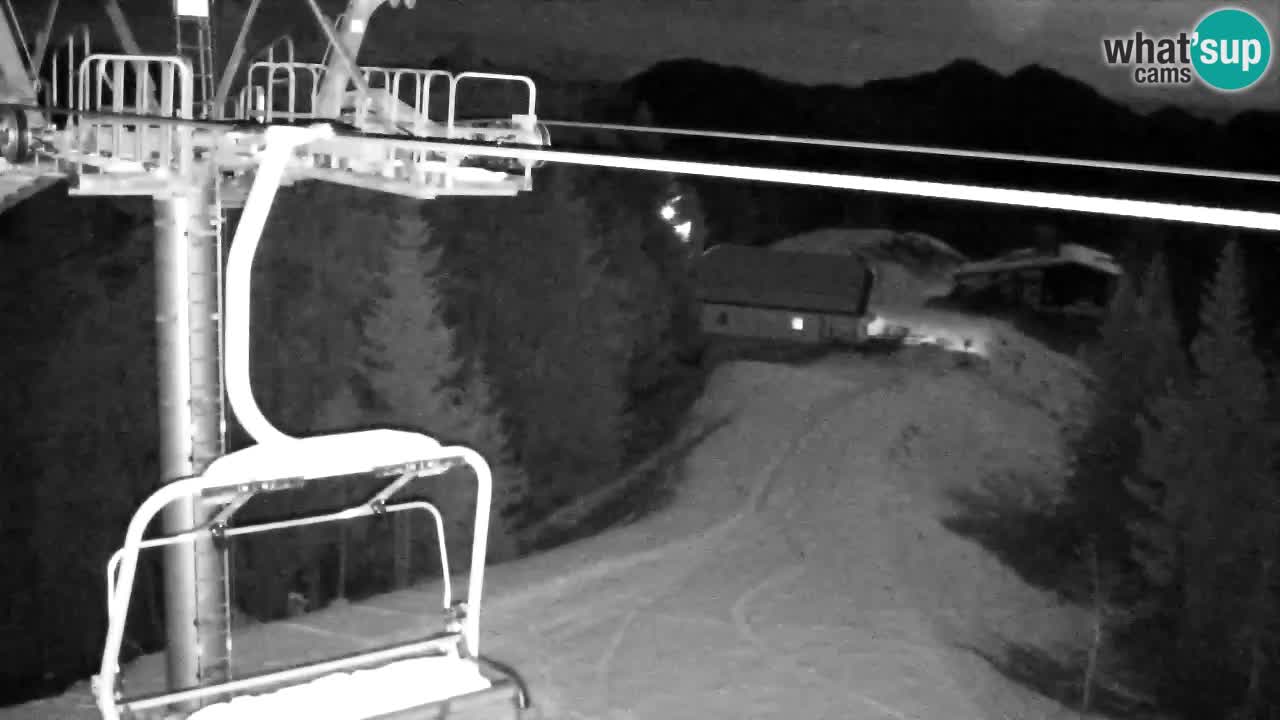Webcam Kranjska Gora VITRANC 2 | station supérieure