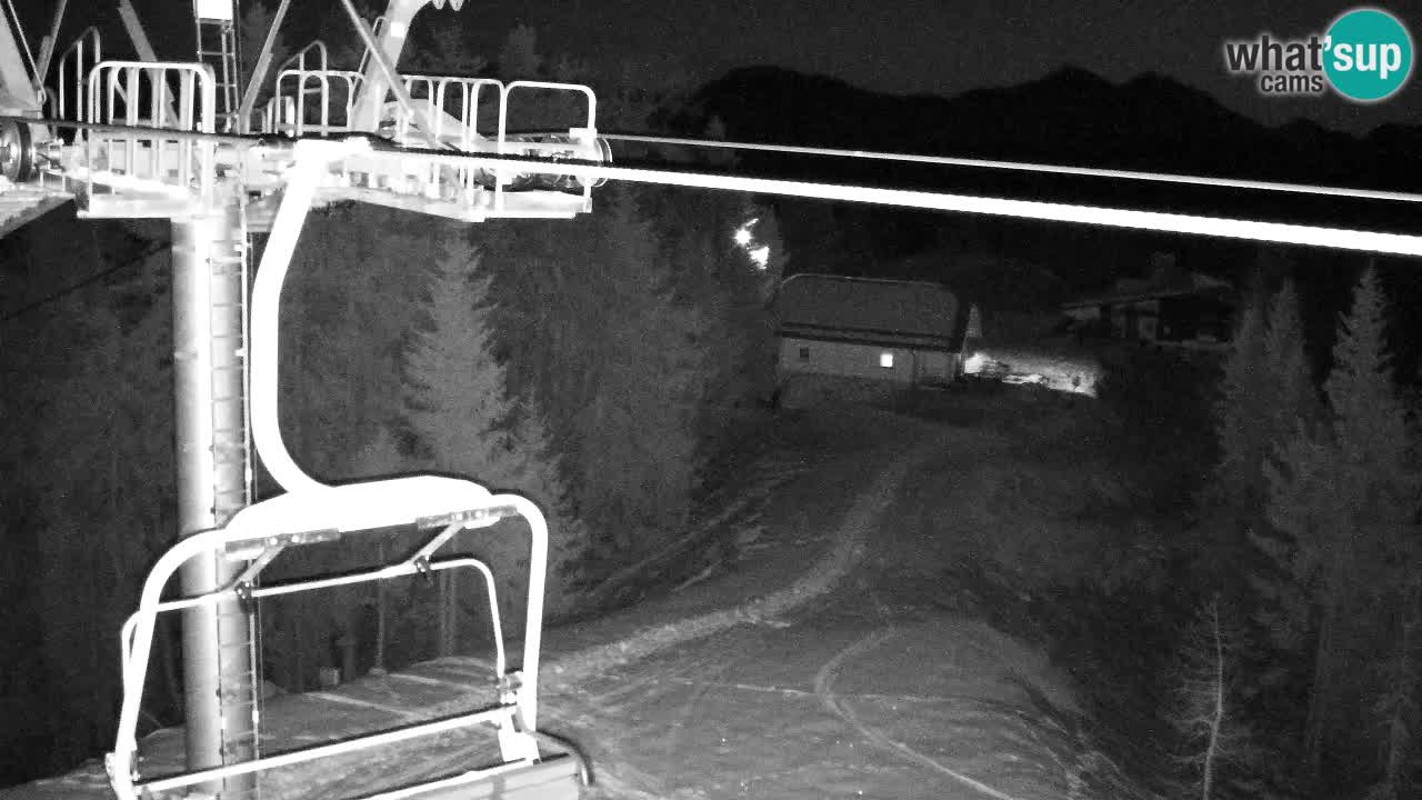 Webcam Kranjska Gora VITRANC 2 upper station