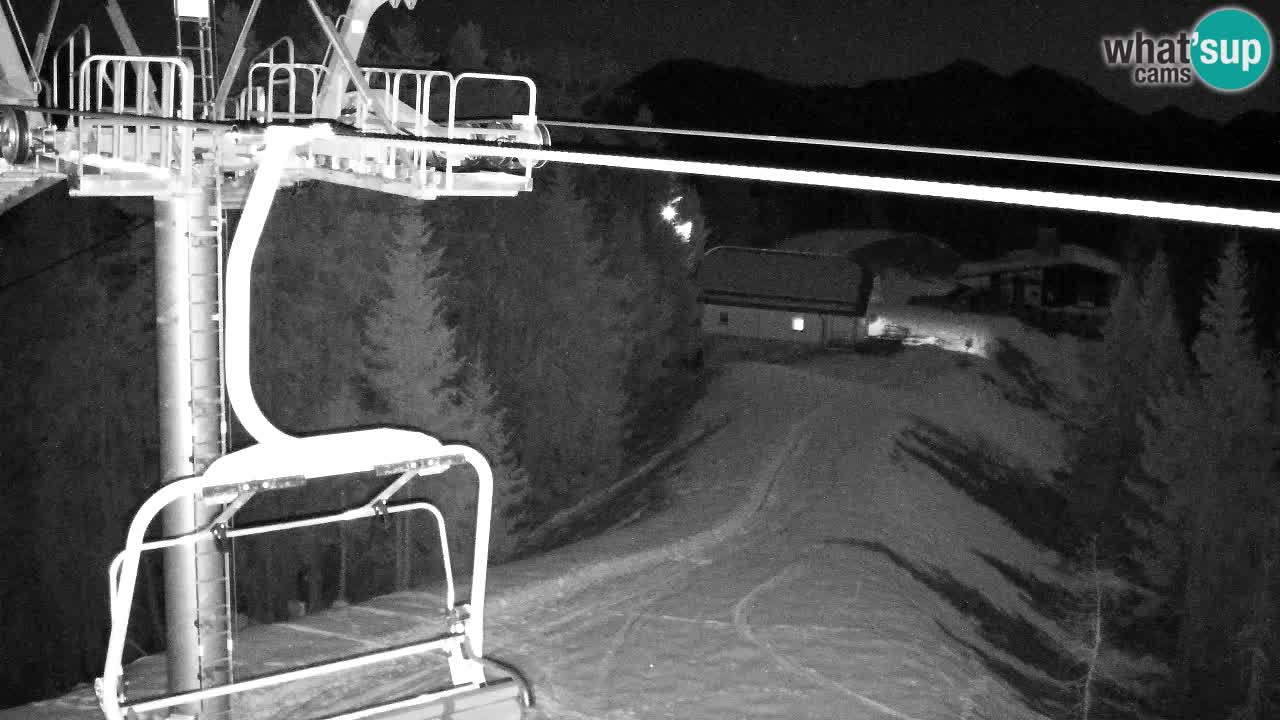 Webcam Kranjska Gora VITRANC 2 upper station