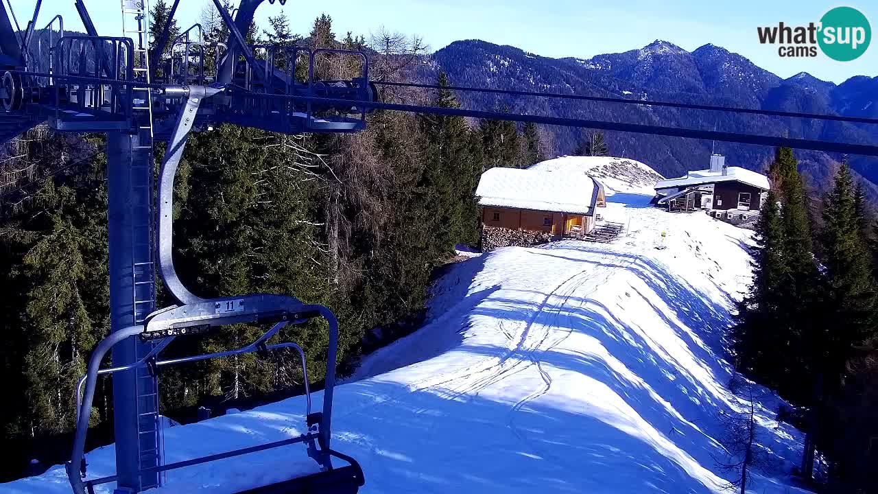 Webcam Kranjska Gora VITRANC 2 | station supérieure