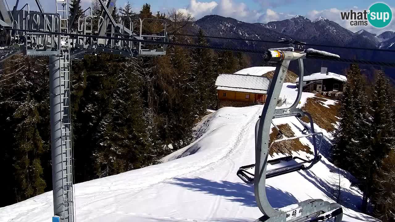 Webcam Kranjska Gora VITRANC 2 upper station
