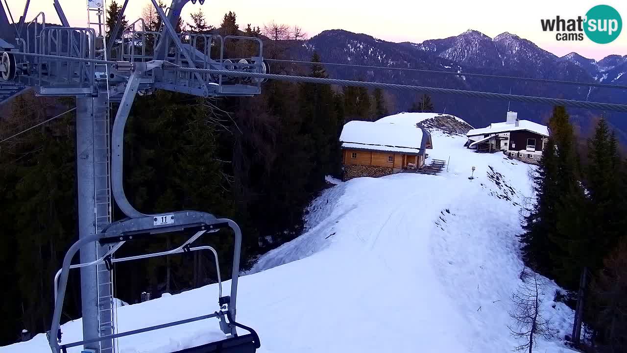 Webcam VITRANC 2 | Kranjska Gora – stazione superiore