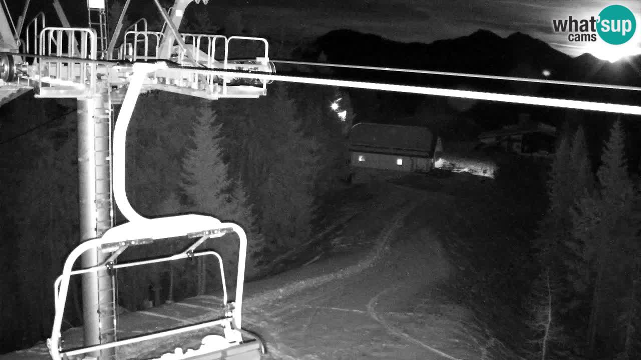 Webcam Kranjska Gora VITRANC 2 | Station supérieure