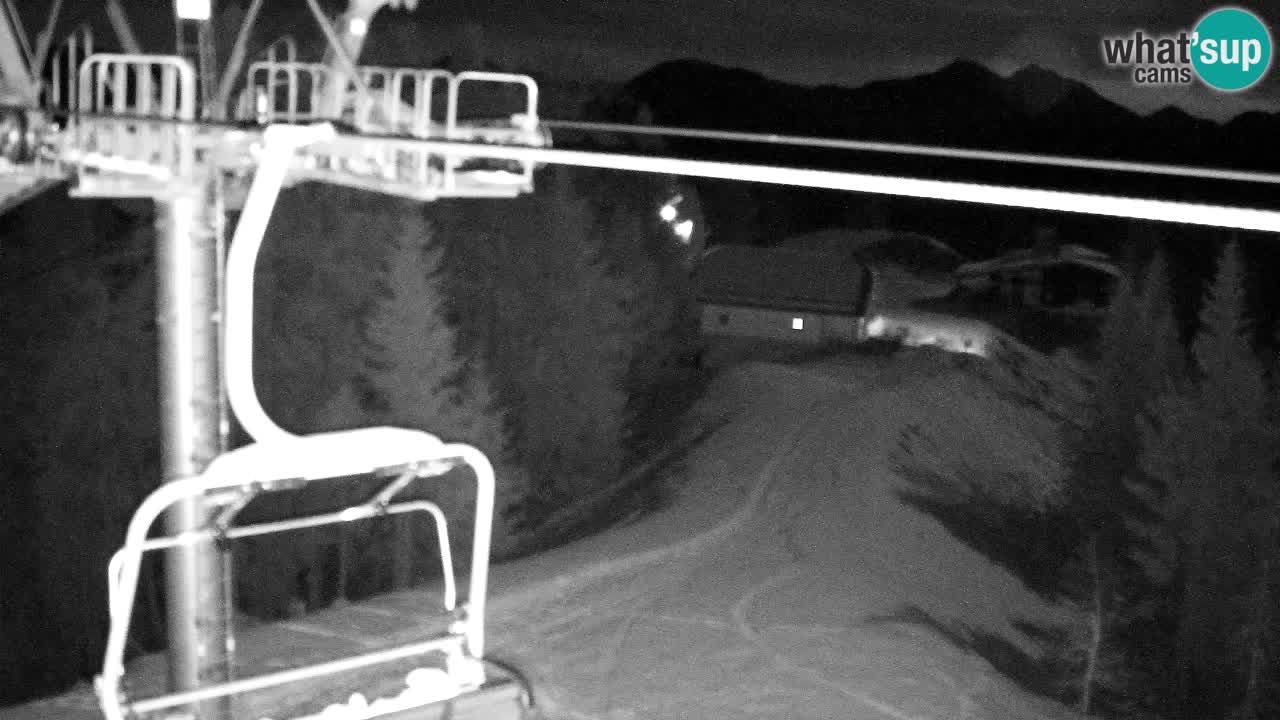 Webcam Kranjska Gora VITRANC 2 | station supérieure