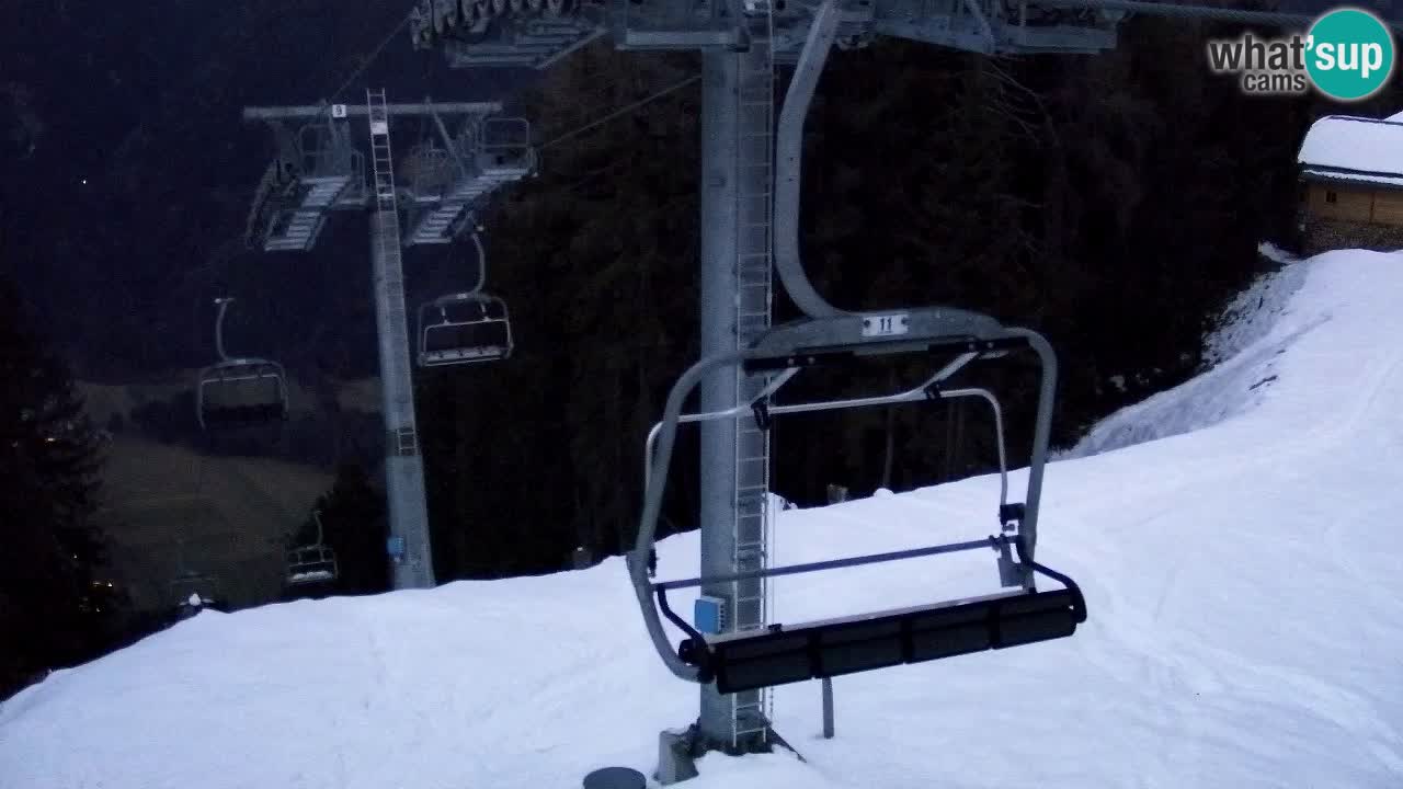 Webcam Kranjska Gora VITRANC 2 upper station